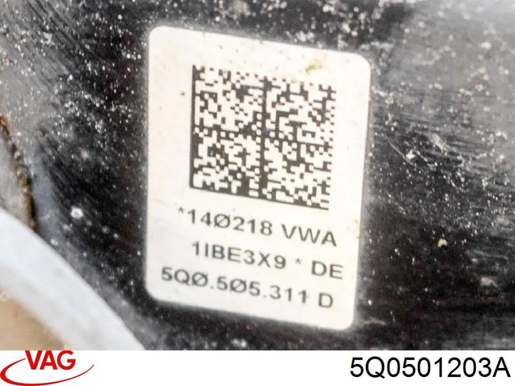 Compre 5Q0501203A VAG Semieixo traseiro esquerdo