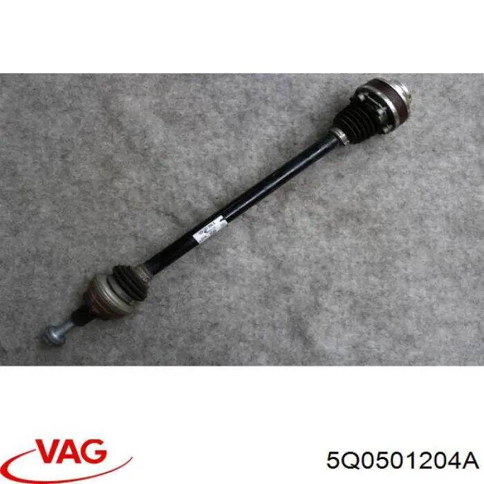 Compre 5Q0501204A VAG Semieixo traseiro direito