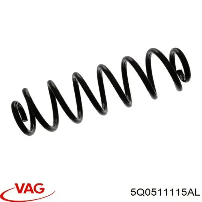 5Q0511115AL VAG Mola traseira
