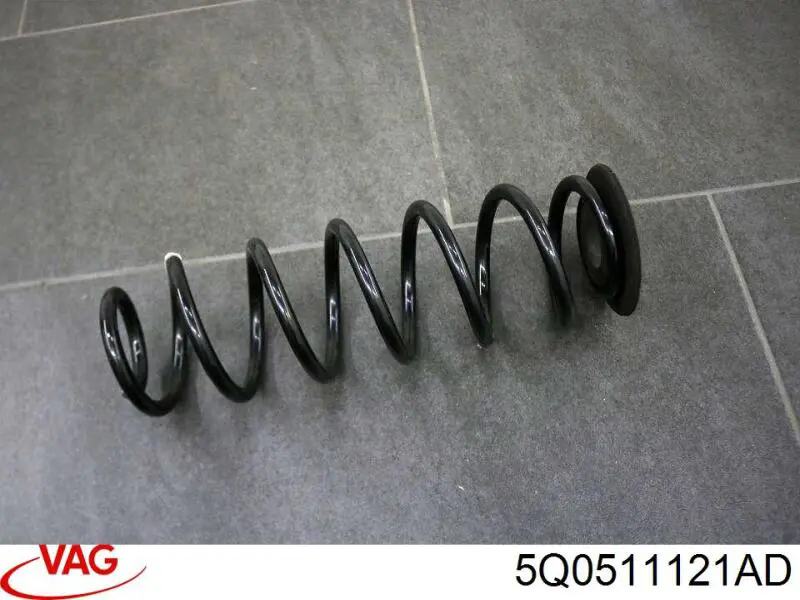 5Q0511121AD VAG Mola traseira