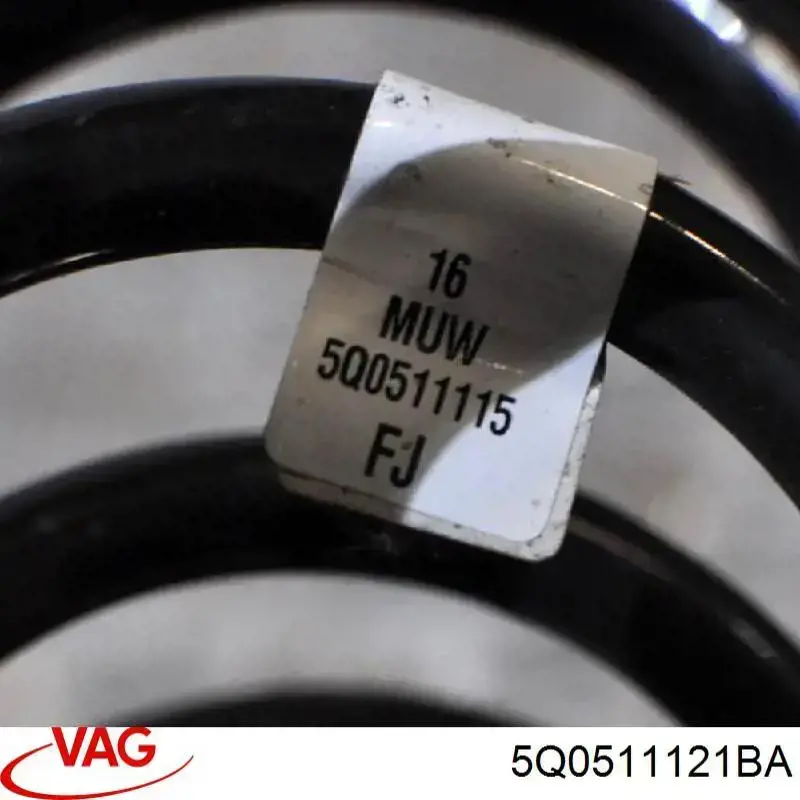 Compre 5Q0511121BA VAG Mola traseira