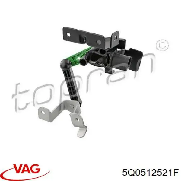 5Q0512521F VAG Sensor traseiro esquerdo do nível de posição de carroçaria