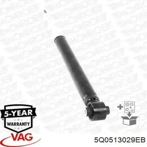 Compre 5Q0513029EB VAG Amortecedor traseiro