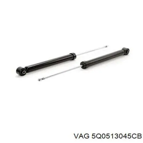 Compre 5Q0513045CB VAG Amortecedor traseiro