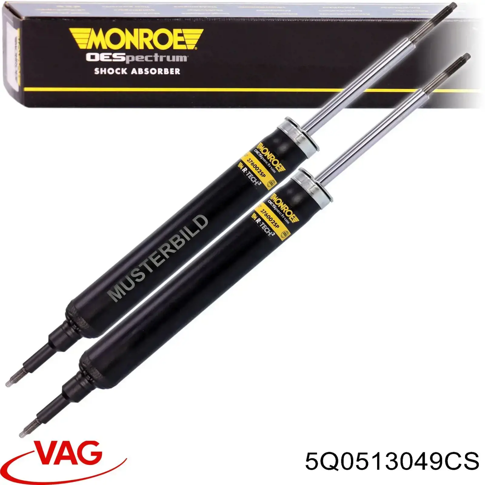 Amortecedor traseiro VAG 5Q0513049CS preço, a partir de 41,43 USD