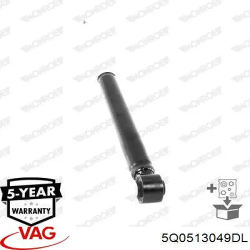 Amortecedor traseiro VAG 5Q0513049DL preço, a partir de 41,43 USD