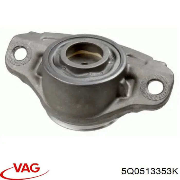 5Q0513353K VAG Suporte de amortecedor traseiro