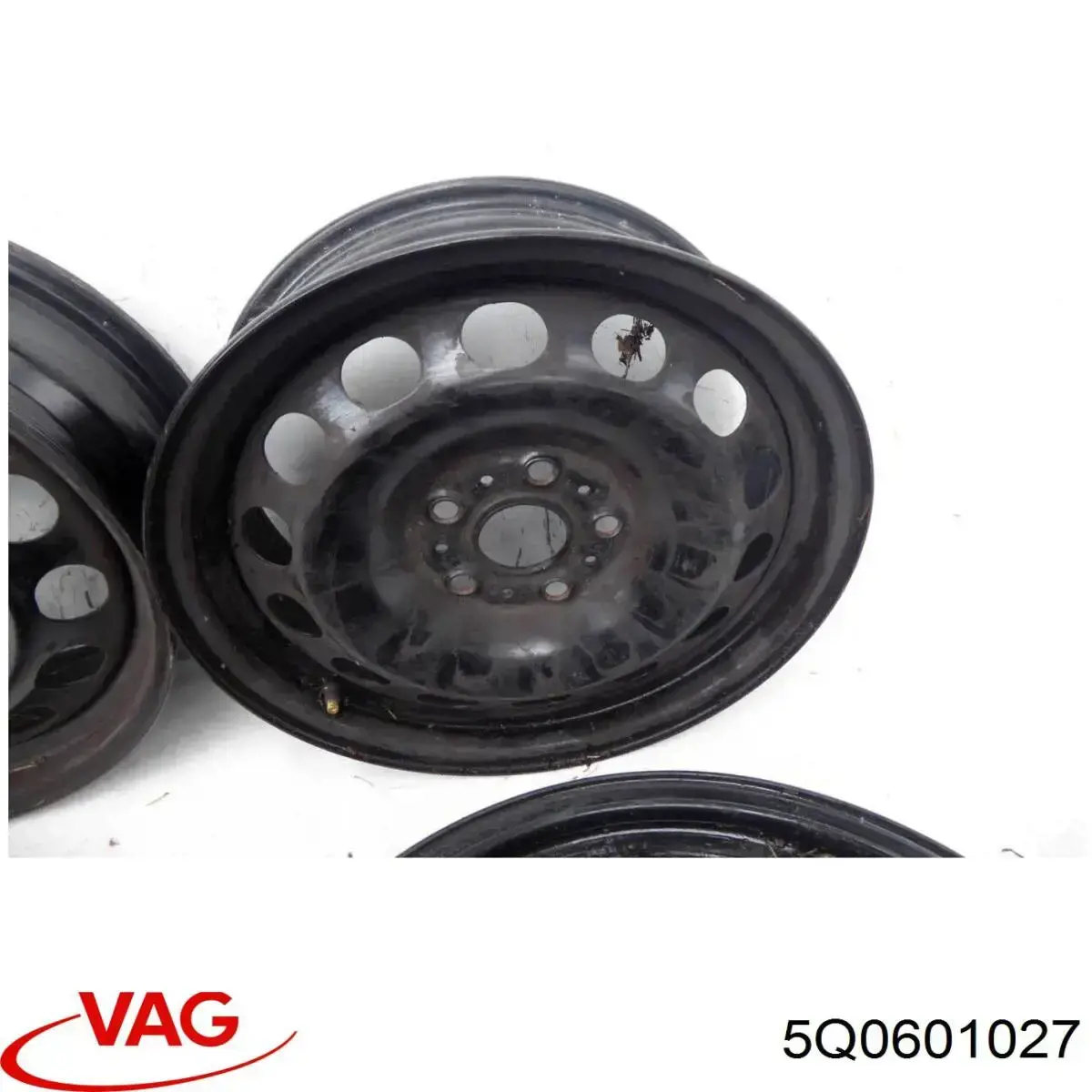Compre 5Q0601027 VAG Discos de roda de aço (estampados)