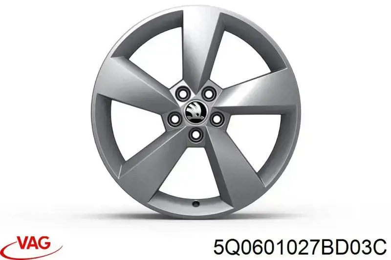 Discos de roda de aço (estampados) VAG 5Q0601027BQ03C preço, a partir de 156,80 USD