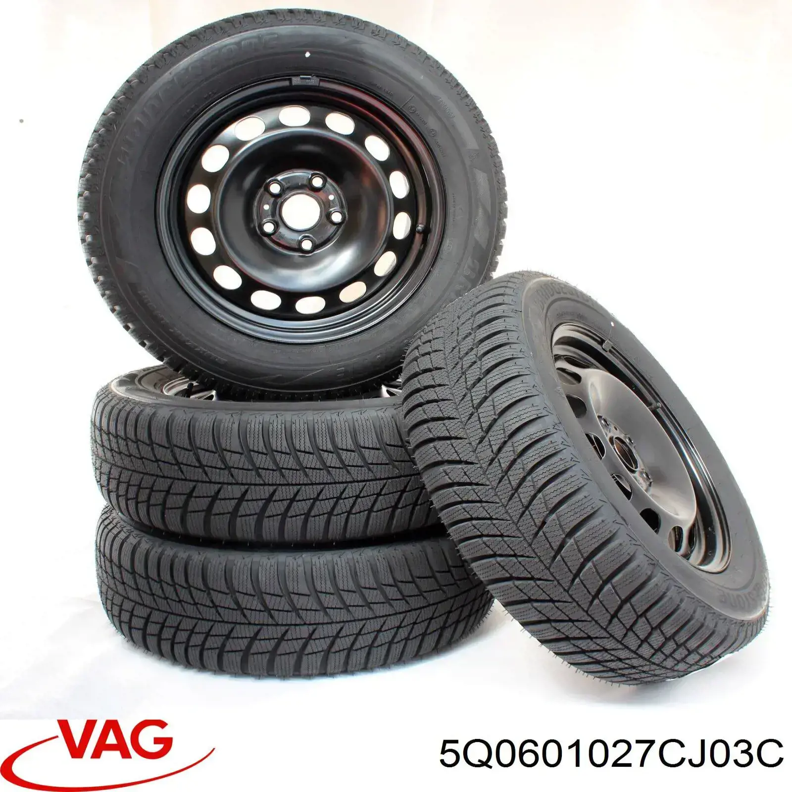 Discos de roda de aço (estampados) VAG 5Q0601027CJ03C preço, a partir de 102,66 USD