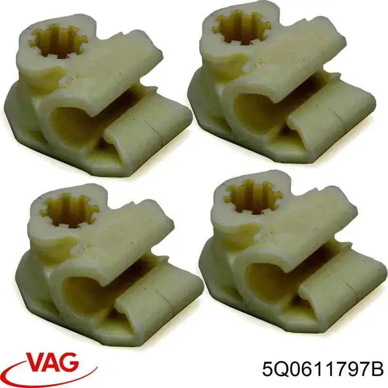 1H0611797C VAG Consola de fixação de tubos de freio