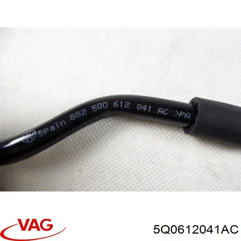 Mangueira (cano derivado) de bomba de vácuo VAG 5Q0612041AC preço, a partir de 81,33 USD
