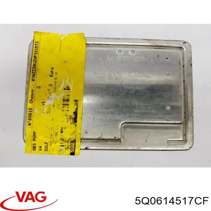Compre 5Q0614517CF VAG Unidade hidráulico de controlo ABS