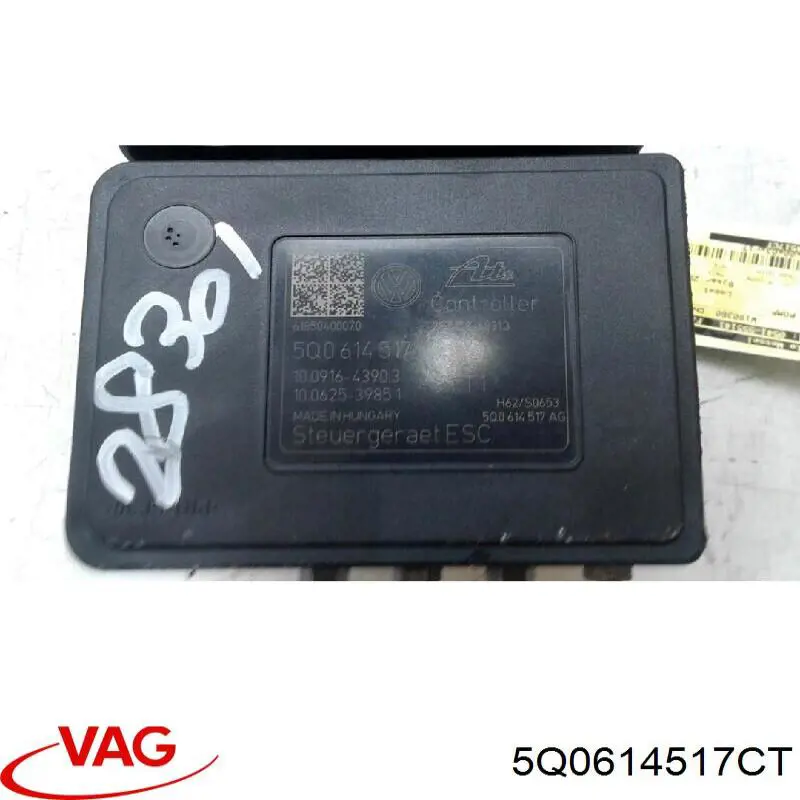 Compre 5Q0614517CT VAG Unidade hidráulico de controlo ABS