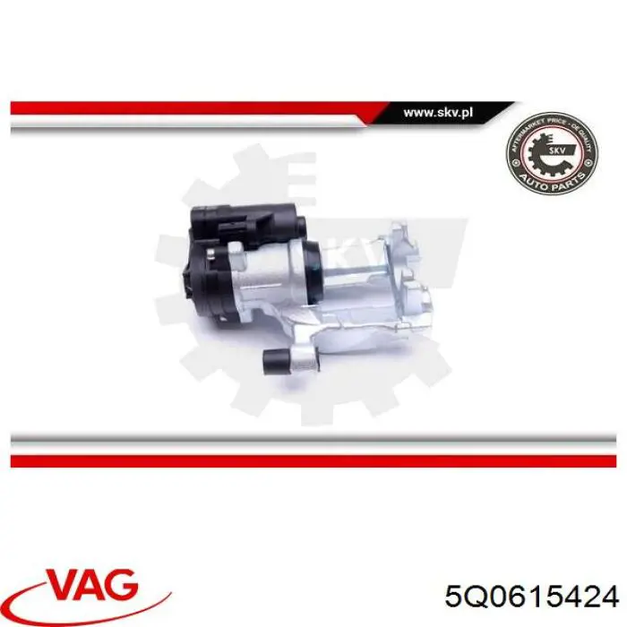 Suporte do freio traseiro direito VAG 5Q0615424 preço, a partir de 103,70 USD