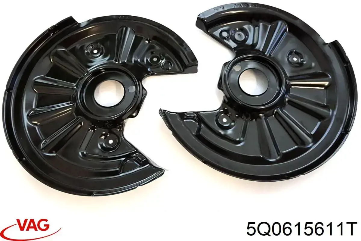 Proteção esquerda do freio de disco traseiro VAG 5Q0615611T preço, a partir de 38,38 USD