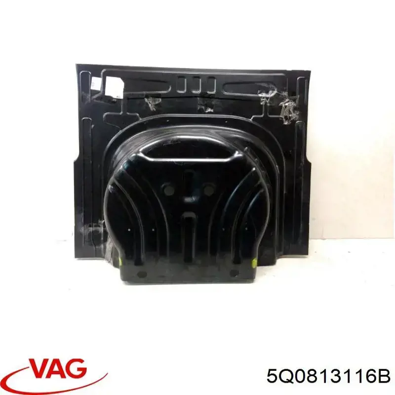 5Q0813116B VAG Fundo de porta-malas (nicho da roda de recambio)