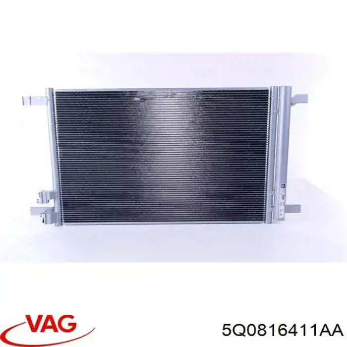 Compre 5Q0816411AA VAG Radiador de aparelho de ar condicionado
