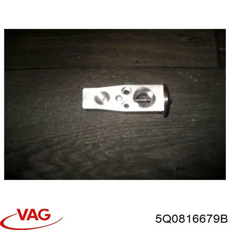 5Q0816679B VAG Válvula TRV de aparelho de ar condicionado