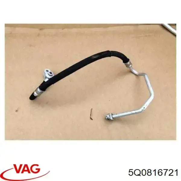 Mangueira de aparelho de ar condicionado, desde o compressor até o radiador VAG 5Q0816721K preço, a partir de 129,40 USD