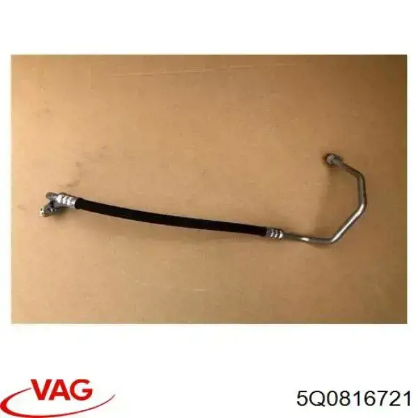 Mangueira de aparelho de ar condicionado, desde o compressor até o radiador VAG 5Q0816721 preço, a partir de 141,31 USD