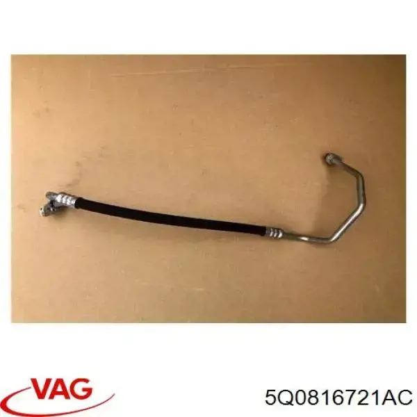 5Q0816721AC VAG Mangueira de aparelho de ar condicionado, desde o compressor até o radiador