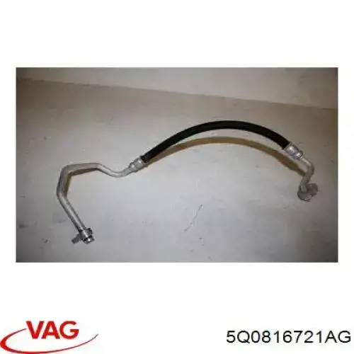Mangueira de aparelho de ar condicionado, desde o compressor até o radiador VAG 5Q0816721AG preço, a partir de 129,40 USD