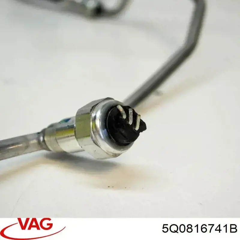 5Q0816741B VAG Mangueira de aparelho de ar condicionado, desde o radiador até o vaporizador