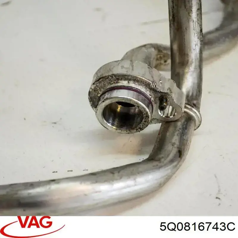 Mangueira de aparelho de ar condicionado, desde o vaporizador até o compressor VAG 5Q0816743C preço, a partir de 127,69 USD