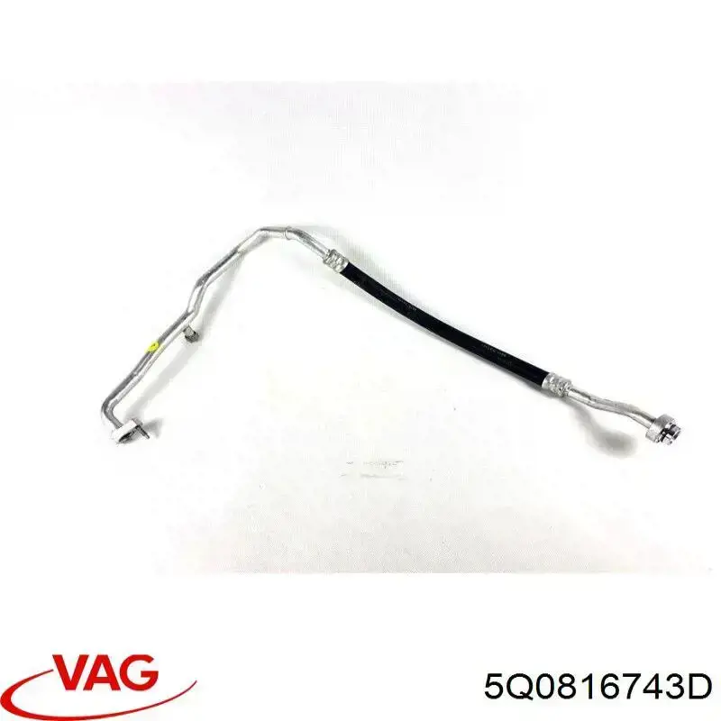 Mangueira de aparelho de ar condicionado, desde o vaporizador até o compressor VAG 5Q0816743D preço, a partir de 95,94 EUR