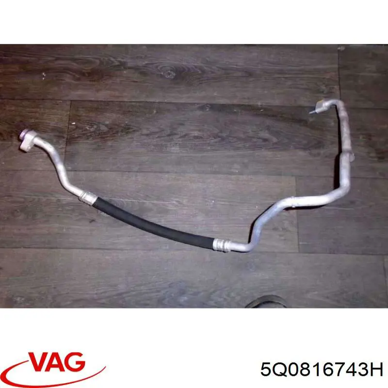 Mangueira de aparelho de ar condicionado, desde o vaporizador até o compressor VAG 5Q0816743H preço, a partir de 120,88 USD