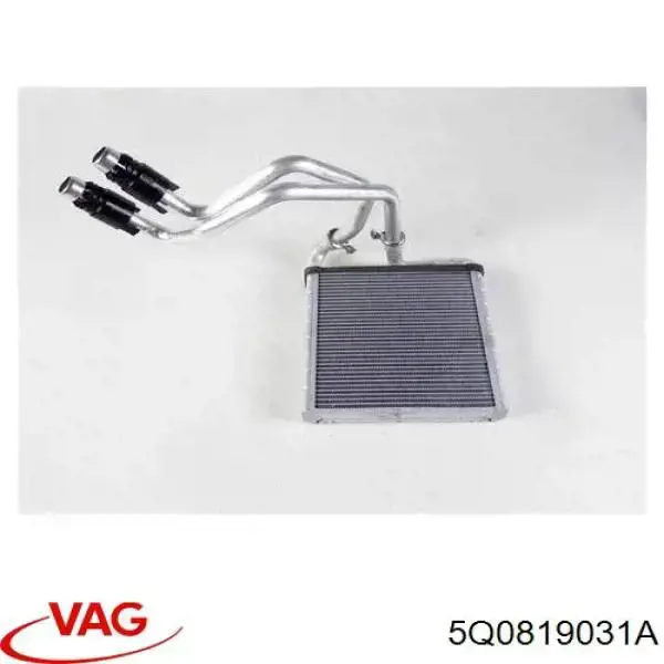 5Q0819031A VAG Radiador de forno (de aquecedor)