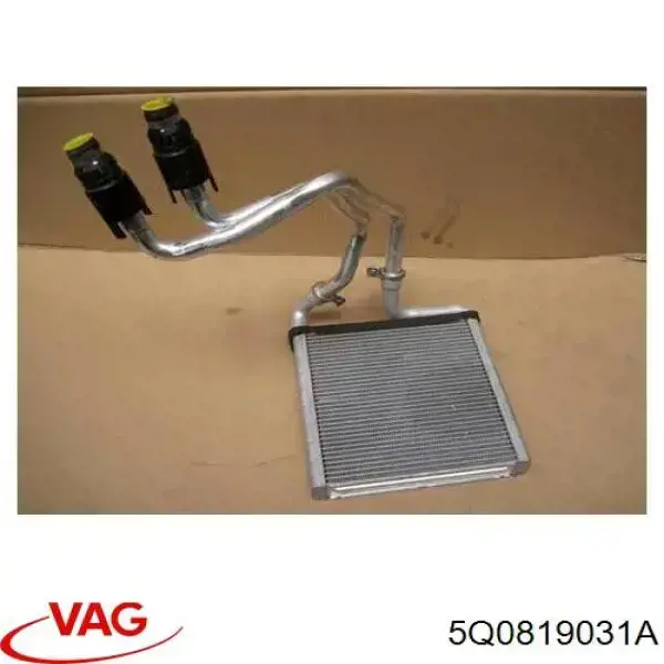 Radiador de forno (de aquecedor) VAG 5Q0819031A preço, a partir de 68,45 USD
