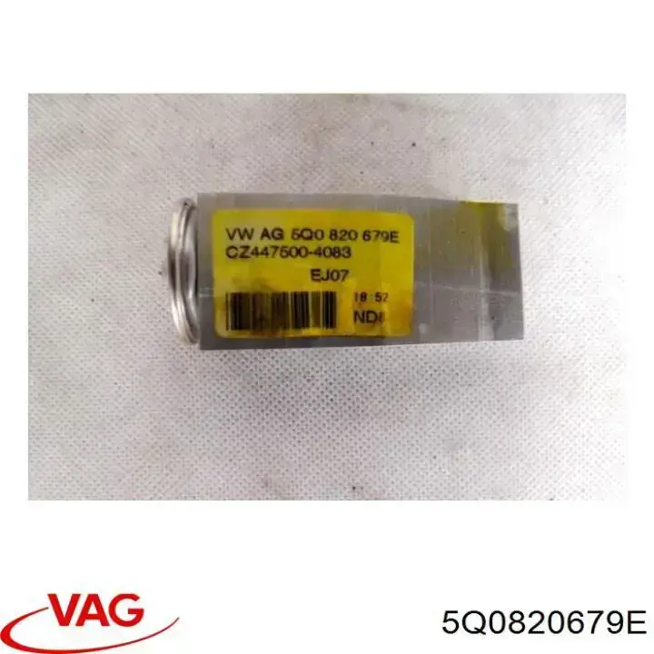 5Q0820679E VAG Válvula TRV de aparelho de ar condicionado