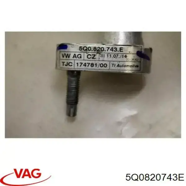 Compre 5Q0820743E VAG Mangueira de aparelho de ar condicionado, desde o vaporizador até o compressor