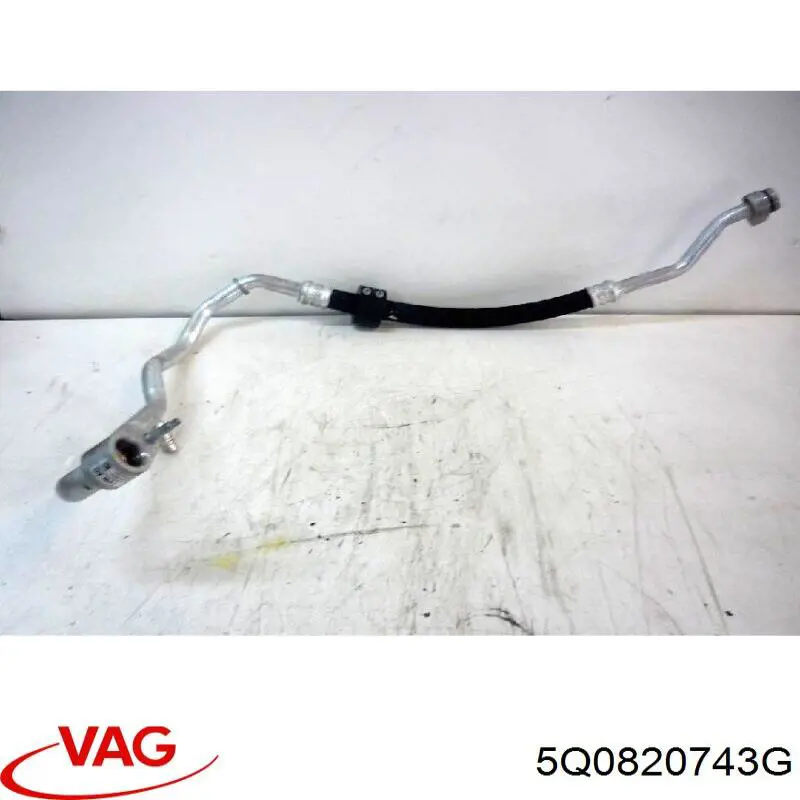 Mangueira de aparelho de ar condicionado, desde o vaporizador até o compressor VAG 5Q0820743G preço, a partir de 93,64 USD