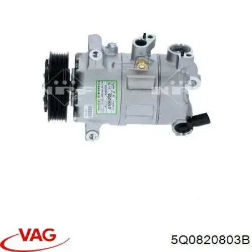 5Q0820803B VAG Compressor de aparelho de ar condicionado