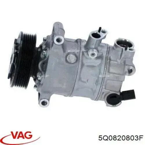 Compre 5Q0820803F VAG Compressor de aparelho de ar condicionado