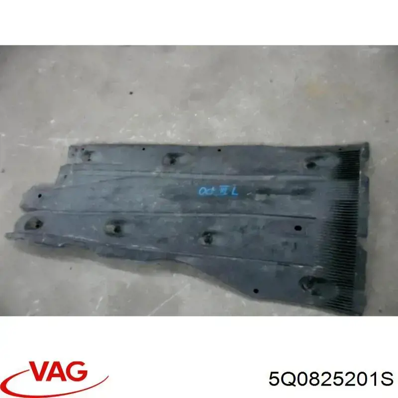 5Q0825201S VAG Proteção de fundo esquerda