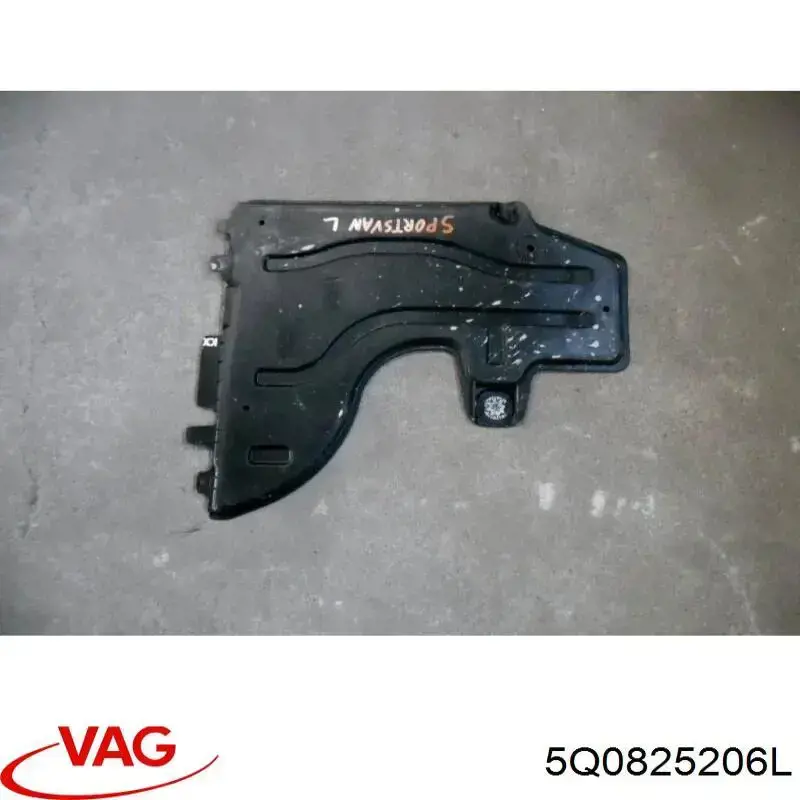 Proteção de fundo traseira esquerda VAG 5Q0825206L preço, a partir de 29,45 USD