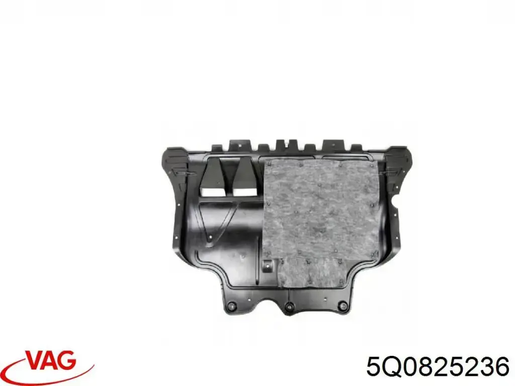 Proteção de motor dianteira 5Q0825236 VAG
