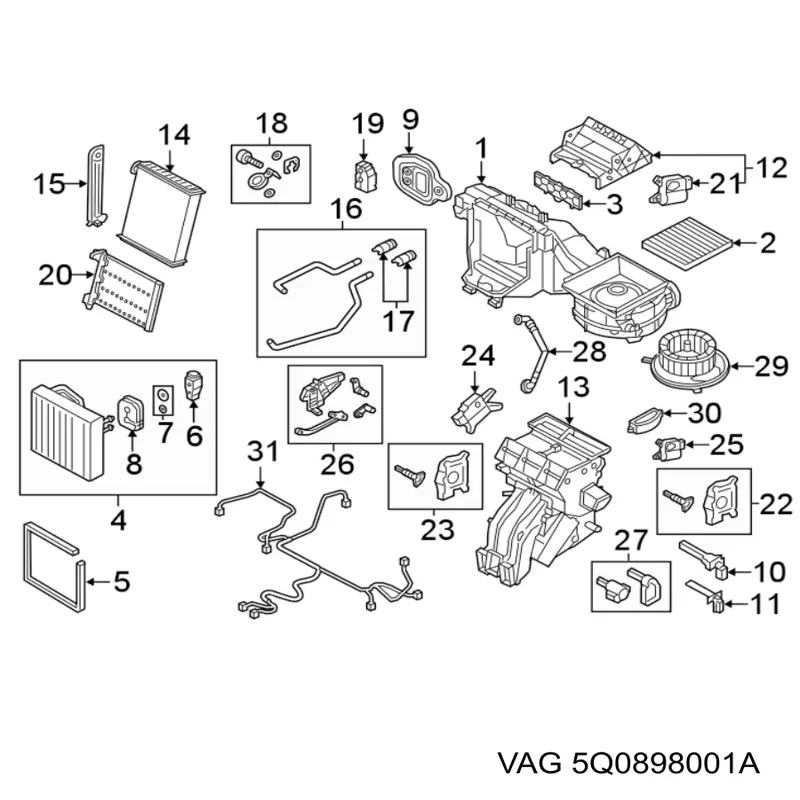 5Q0898001A VAG 