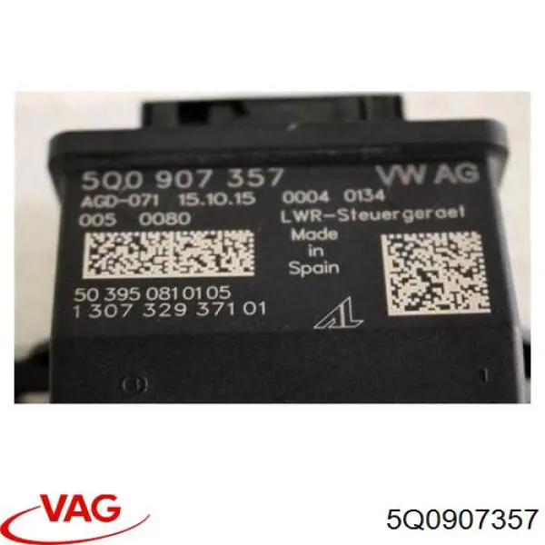 5Q0907357 VAG Módulo de direção (Centralina eletrônica) de iluminação adativa
