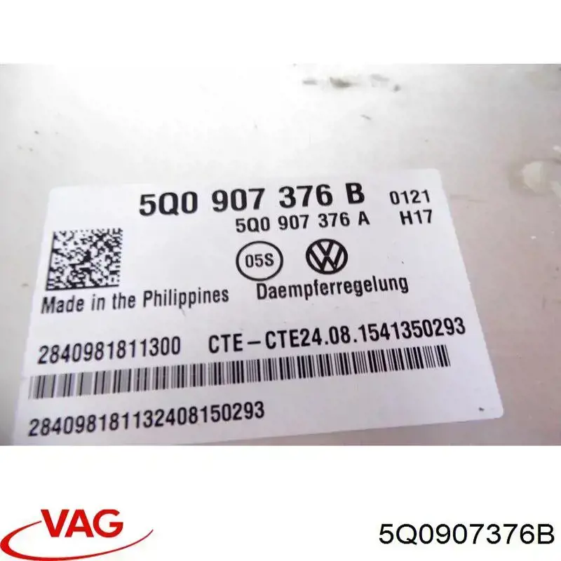 Unidade de controlo de suspensão pneumática VAG 5Q0907376B preço, a partir de 213,54 USD