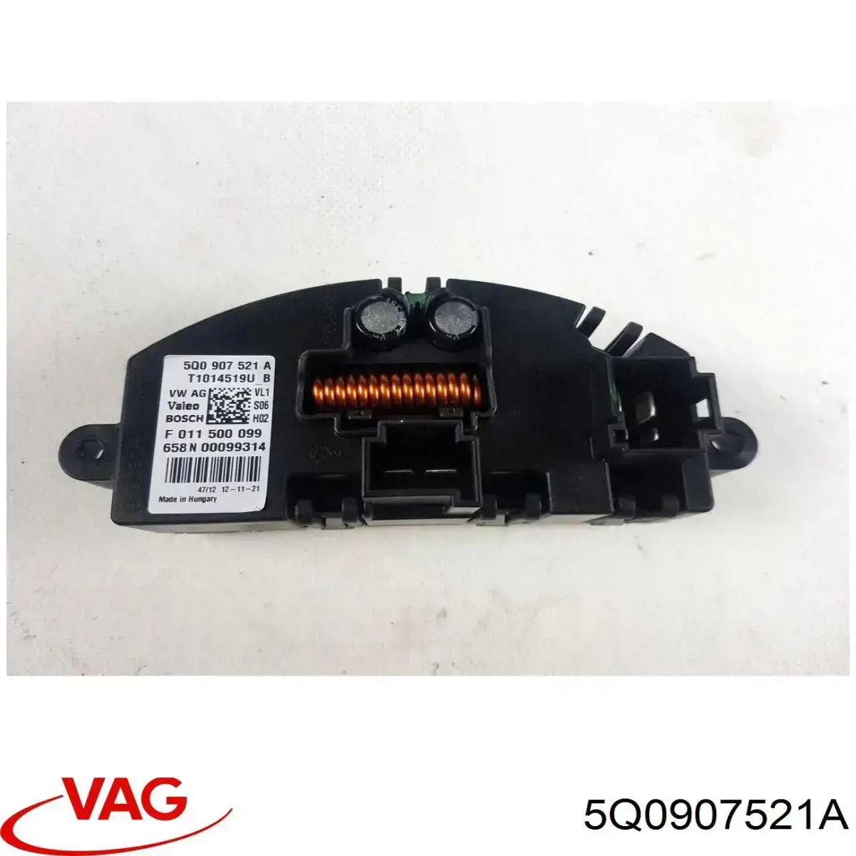 Compre 5Q0907521A VAG Resistor (resistência) de ventilador de forno (de aquecedor de salão)