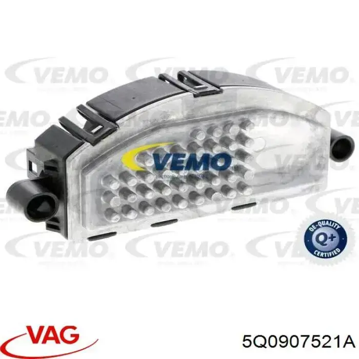 Resistor (resistência) de ventilador de forno (de aquecedor de salão) VAG 5Q0907521A preço, a partir de 71,51 USD