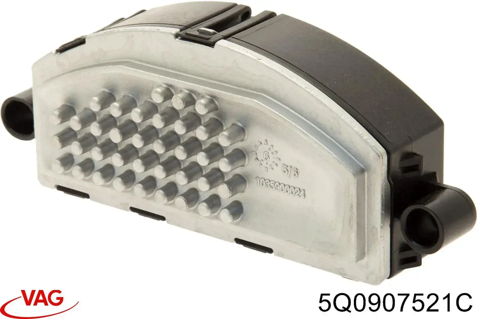 Compre 5Q0907521C VAG Resistor (resistência) de ventilador de forno (de aquecedor de salão)