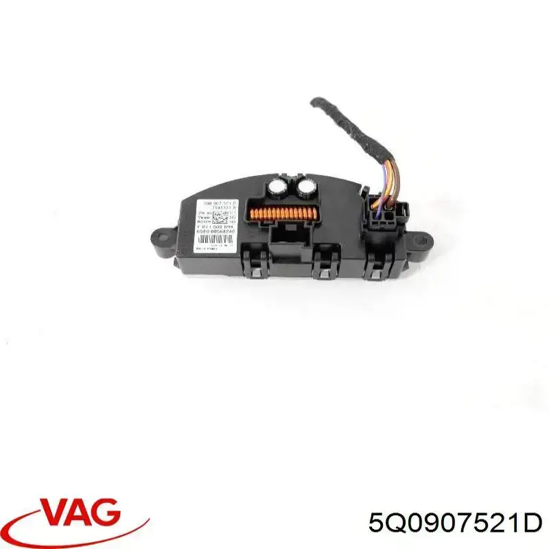 Resistor (resistência) de ventilador de forno (de aquecedor de salão) VAG 5Q0907521D preço, a partir de 69,81 USD