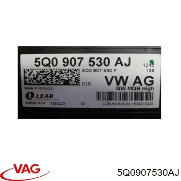 Módulo "Interface de diagnóstico" VAG 5Q0907530AJ preço, a partir de 107,26 USD