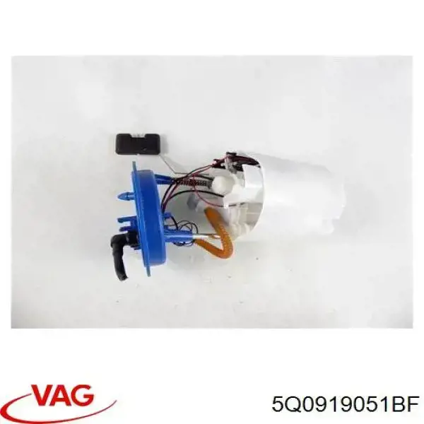 Compre 5Q0919051BF VAG Módulo de bomba de combustível com sensor do nível de combustível